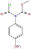 Methyl N-carbonochloridoyl-N-[4-(trifluoromethoxy)phenyl]carbamate